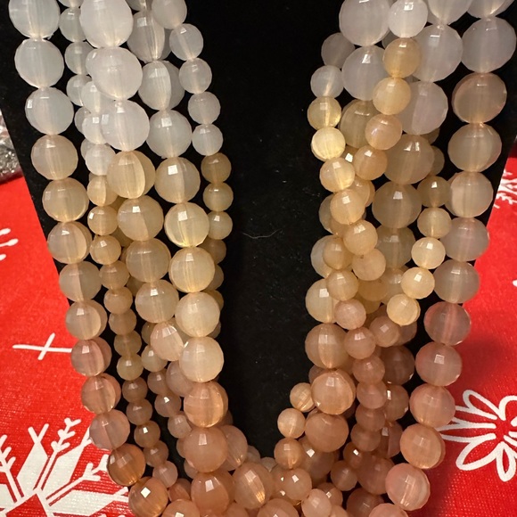 Traci Lynn Bahama Mama Multi-Strand Beaded Necklace Set - Picture 4 of 4